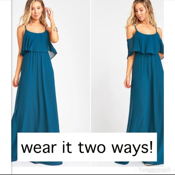 🌿 Show Me Your Mumu Caitlin Ruffle Maxi Dress - Picture 11 of 11